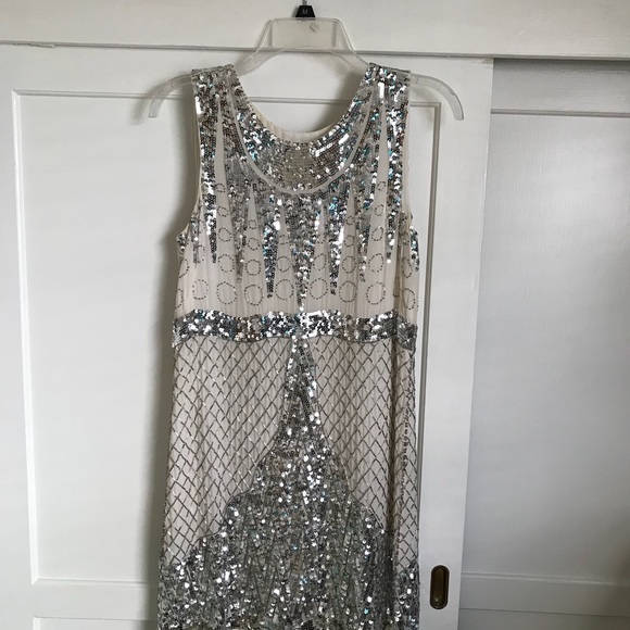 BCBG Dresses & Skirts - BCBG MaxAzria Sequin Shift Cocktail Dress